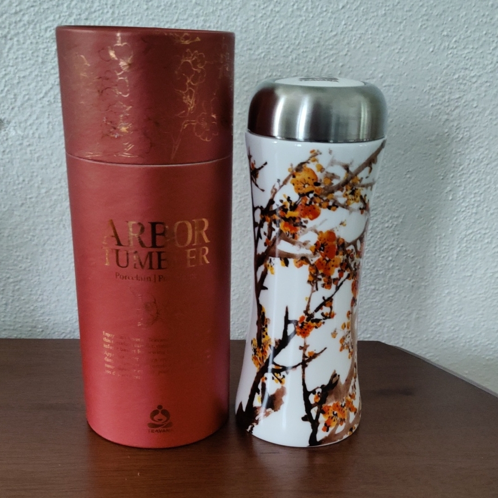 Teavana Porcelain Arbor Tumbler